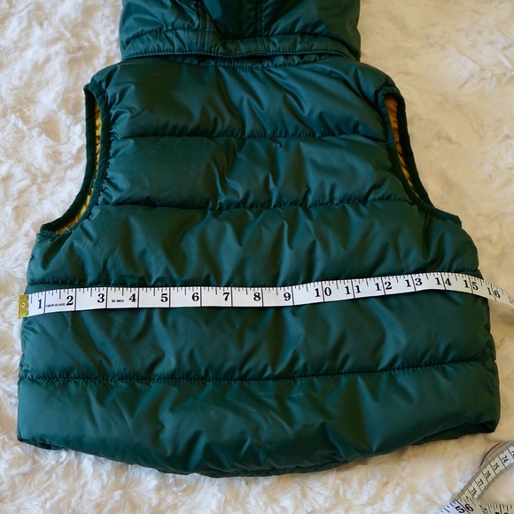H&M Kids Green removable Hooded Puffed Vest 3/4T - Picture 9 of 11